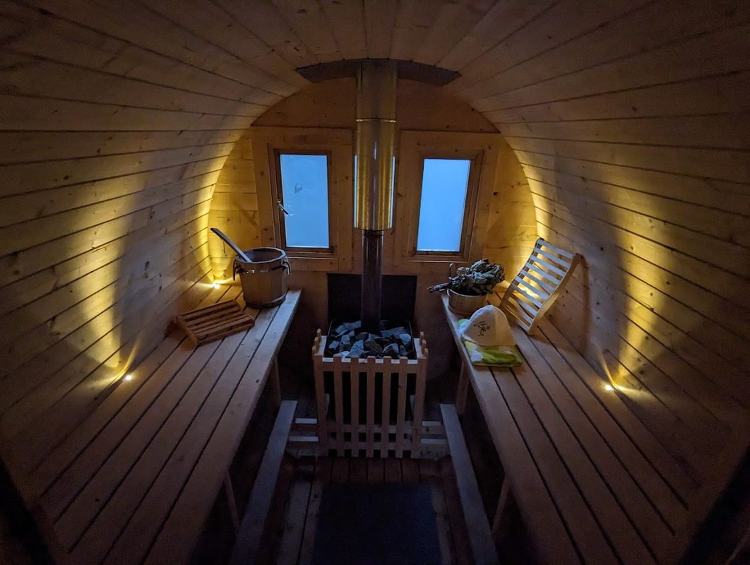 SAUNA MOMENT, mobile barrel sauna rent / hire — photo 1